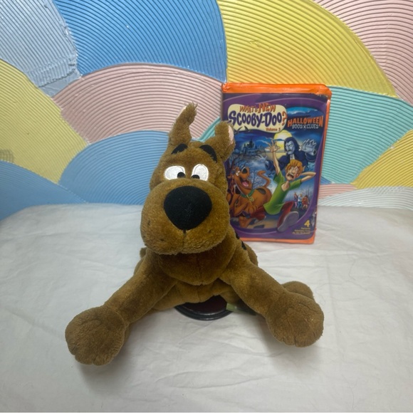 Scooby doo Plush Stuffed Animal 94 Free VSH Movie cartoon network Bundle - Picture 1 of 9